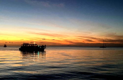 Amoray Diver Key Largo Sunset